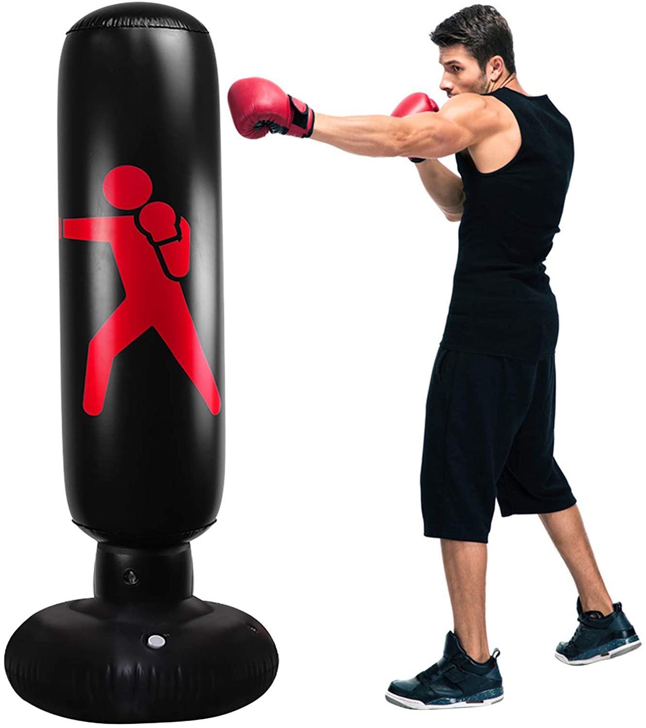 Inflatable Punching Bag Trainer
