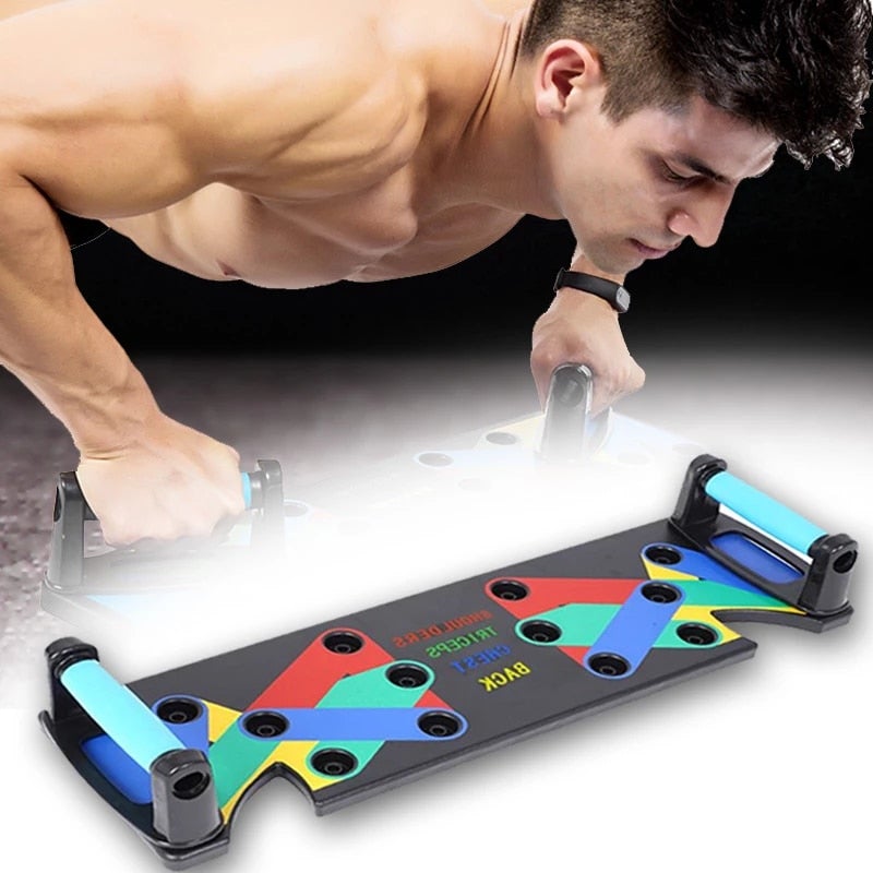 9-in-1 Push Up Board – Home Workout