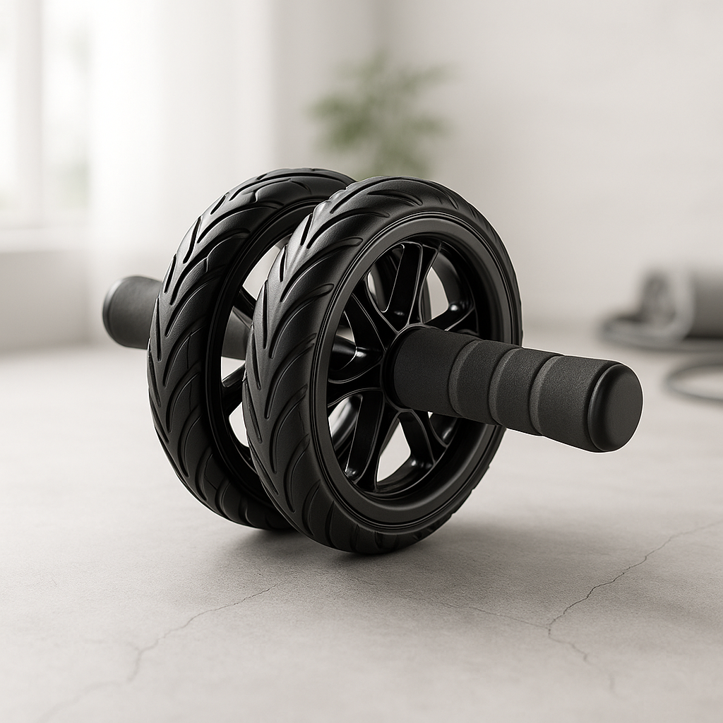 Double Wheel Ab Roller Trainer