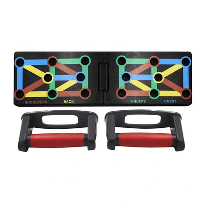 9-in-1 Push Up Board – Home Workout